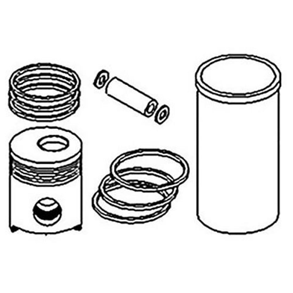 RE23160 Standard Piston Kit Fits John Deere Fits JD 4040 4230 6600 7700
