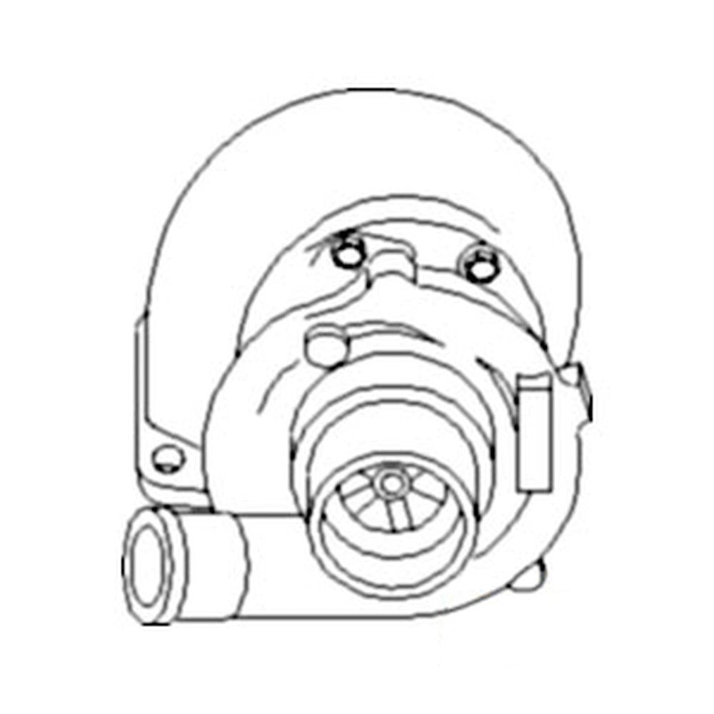 Turbocharger Fits John Deere Replaces 466980-0001