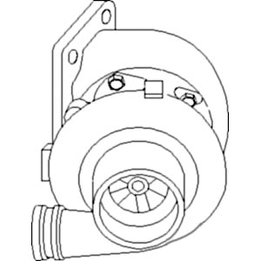 Turbocharger Fits John Deere Replaces RE25998