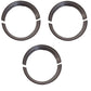 Standard Main Bearings (.010") Set of 3 For John Deere Models AT21110 RE27353 NR
