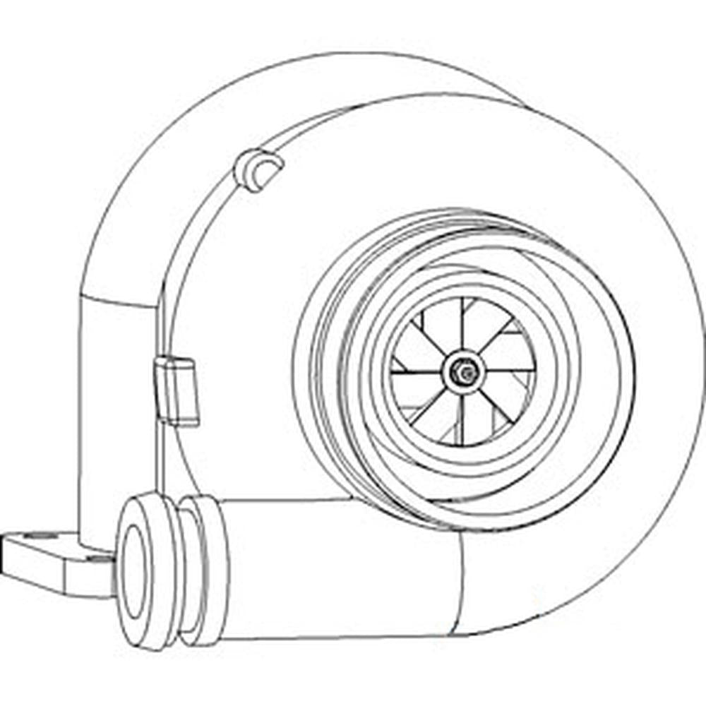 RE29488 Turbocharger Fits John Deere