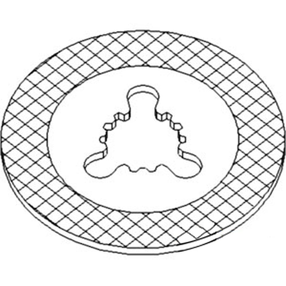AR1294R Powershaft Clutch Disc Fits John Deere