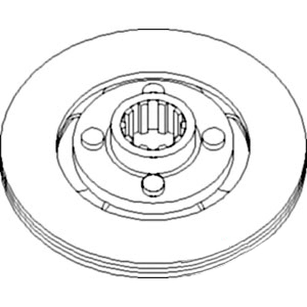 Clutch Drive Disc Fits John Deere Replaces AR20327