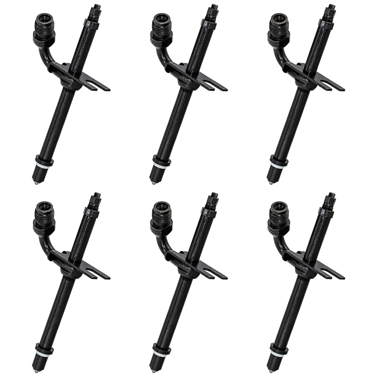 Qty 6: Fuel Injector Fits John Deere Replaces AR90023