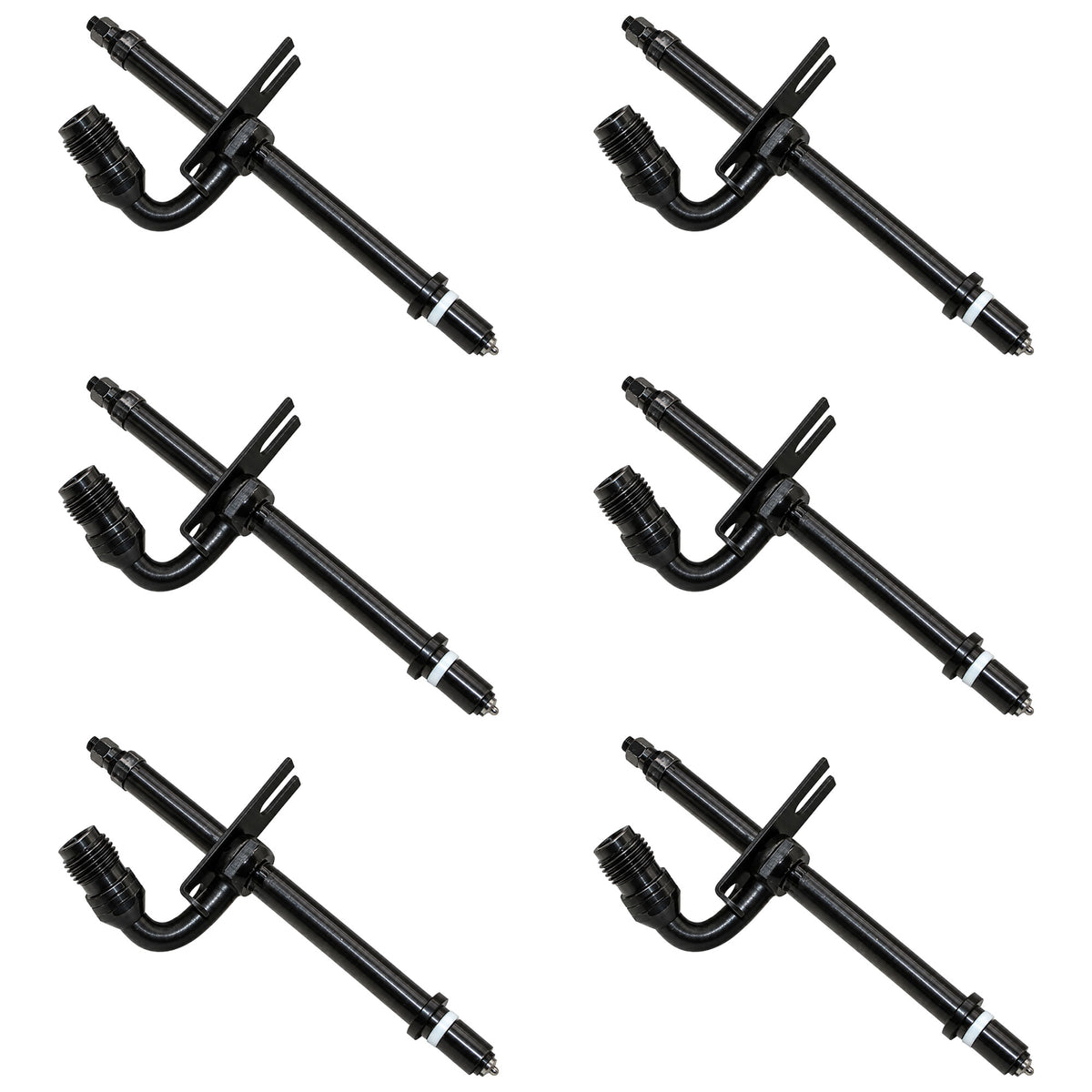 Qty 6: Fuel Injector Fits John Deere Replaces AR90023