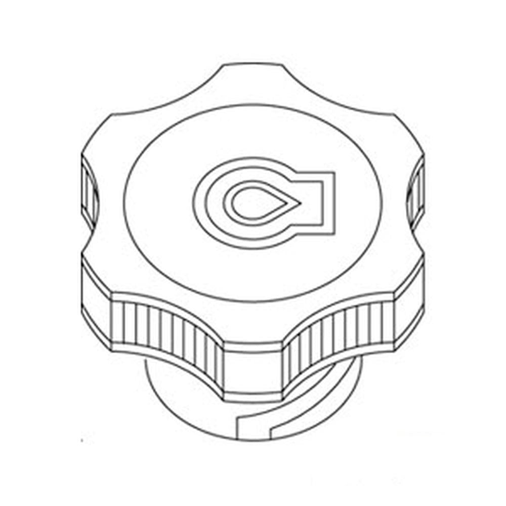 Oil Fill Cap Fits John Deere 5425N 5510 5510N 5520 5520N 5525 5525N 5603 5605