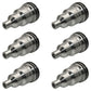 Six Fuel Injector Sleeves Fits John Deere Excavator 450CLC Fits Engines 6081