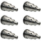 Six Fuel Injector Sleeves Fits John Deere Excavator 450CLC Fits Engines 6081