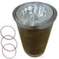 RE60294 Piston Liner Kit Fits John Deere 1185 2056 2058 2064 2066 644H 6610 740E
