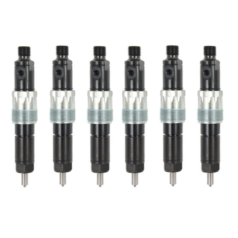 Qty 6: Injector Fits John Deere Replaces RE61593