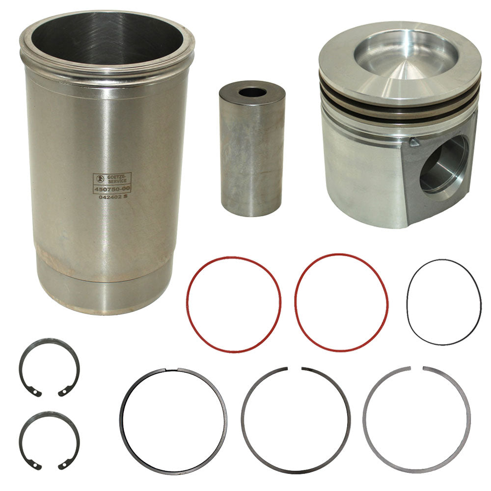RE64509 Piston Liner Kit Fits John Deere 8100T 8110 8110T 8200 8200T 8210