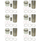 RE64509 Six Piston Liner Kits Fits John Deere 2256 2258 2264 2266 330LC 3554