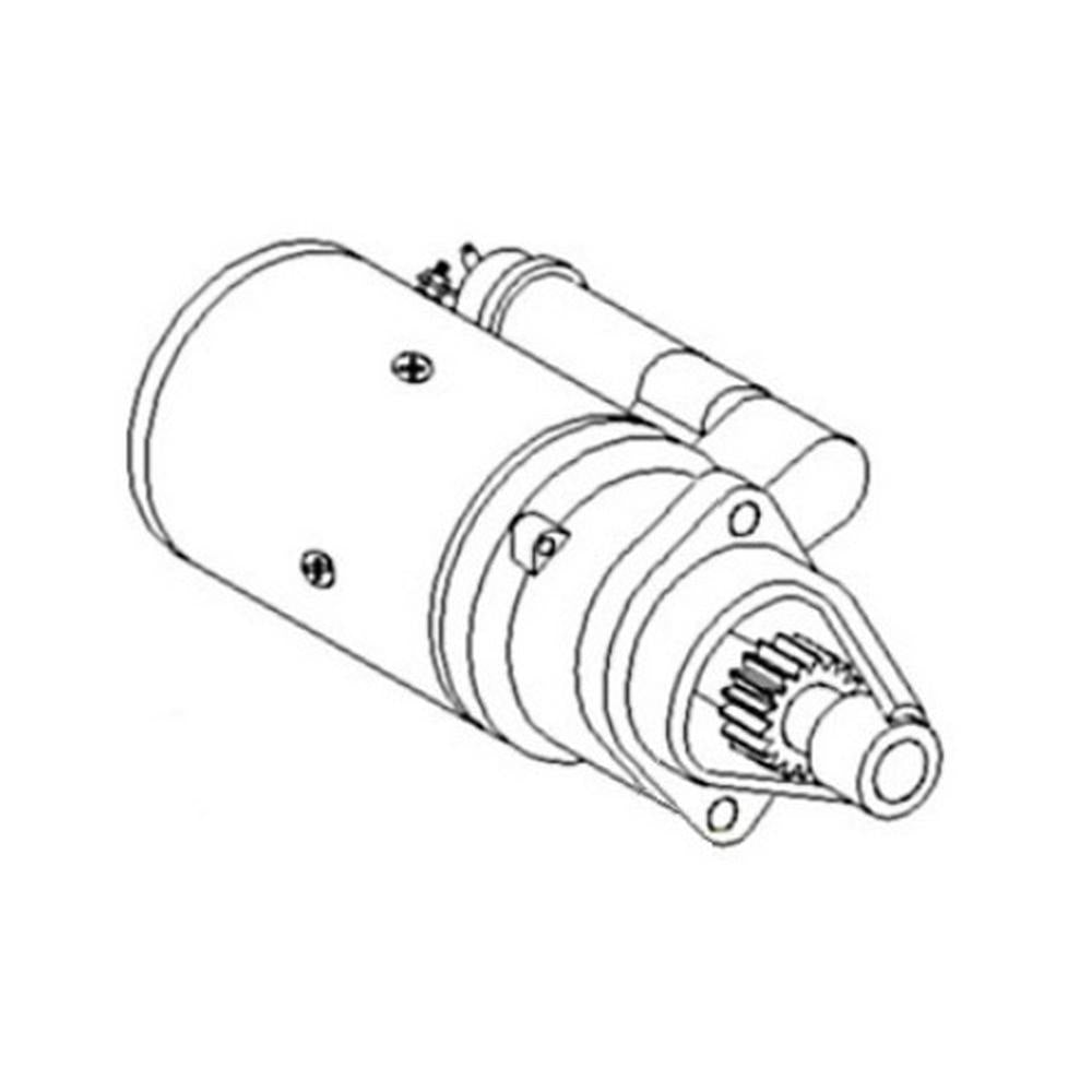 Starter Iskra PLGR 18483 Fits John Deere 3020 4020 RE501767 RE7072 starter-iskra-plgr-18483-fits-john-deere-3020-4020-re501767-re7072