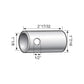 S.3010-SPX-AIC Lower Link Conversion Bushing (Fits CAT. 3 to 2)
