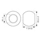 S.33006 Lower Link Ball (Fits CAT. 3/2) Fits Massey Ferguson