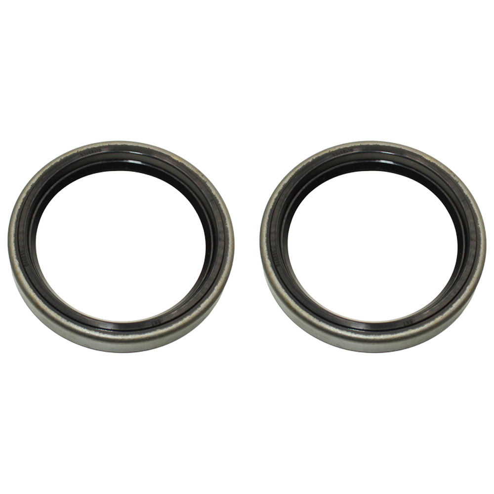Qty 2: Single Lip Seals 53 x 68 x 10mm Fits Universal Replaces 5107908
