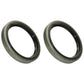 Qty 2: Single Lip Seals 53 x 68 x 10mm Fits Universal Replaces 5107908
