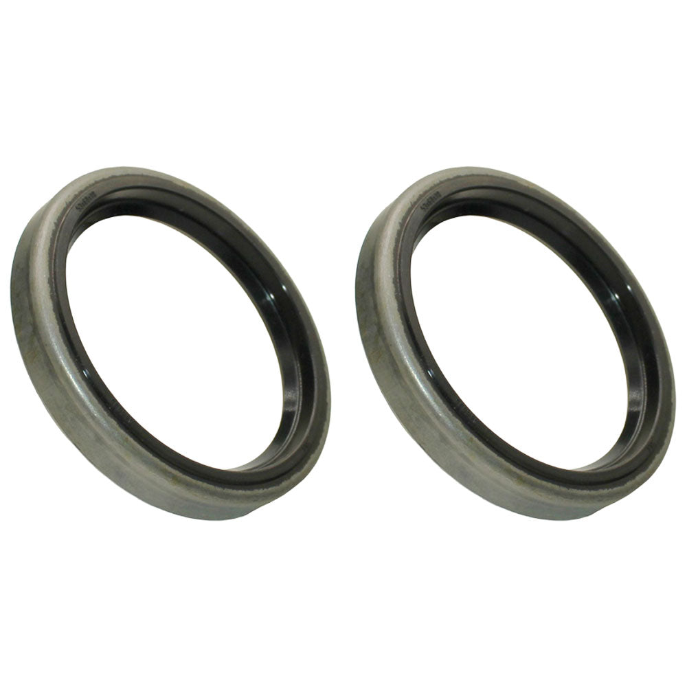 Qty 2: Single Lip Seals 53 x 68 x 10mm Fits Universal Replaces 5107908