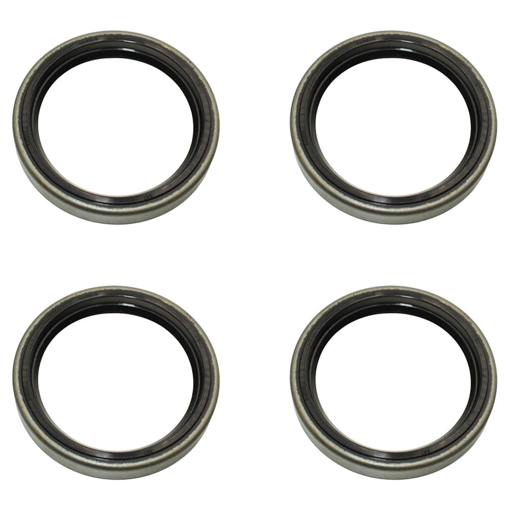 Qty 4: Single Lip Seals 53 x 68 x 10mm Fits Universal Replaces 5107908
