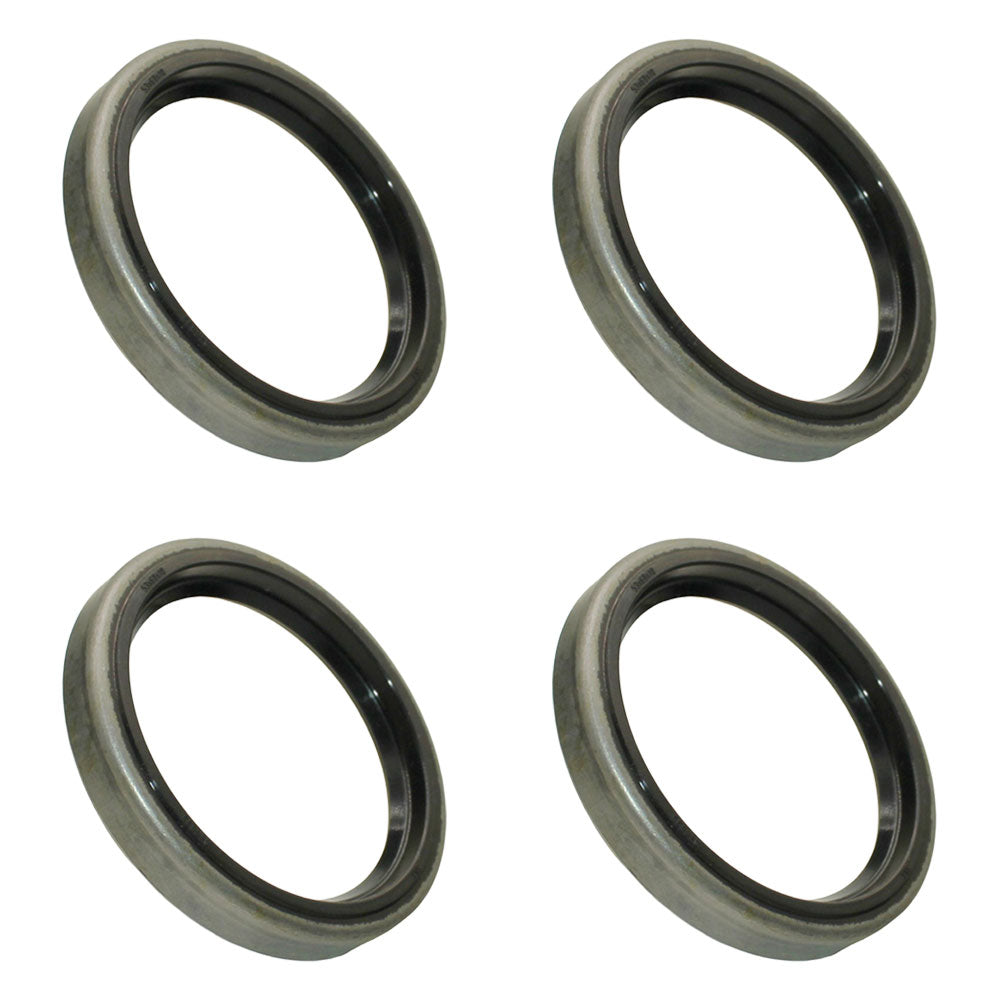 Qty 4: Single Lip Seals 53 x 68 x 10mm Fits Long Replaces 5107908