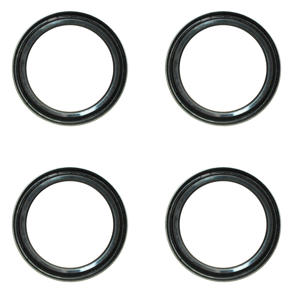 Qty 4: Single Lip Seals 53 x 68 x 10mm Fits Long Replaces 5107908