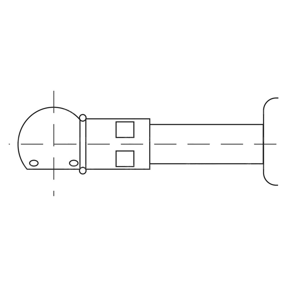 Gas Strut Fits Case/International Harvester Replaces 181959A1