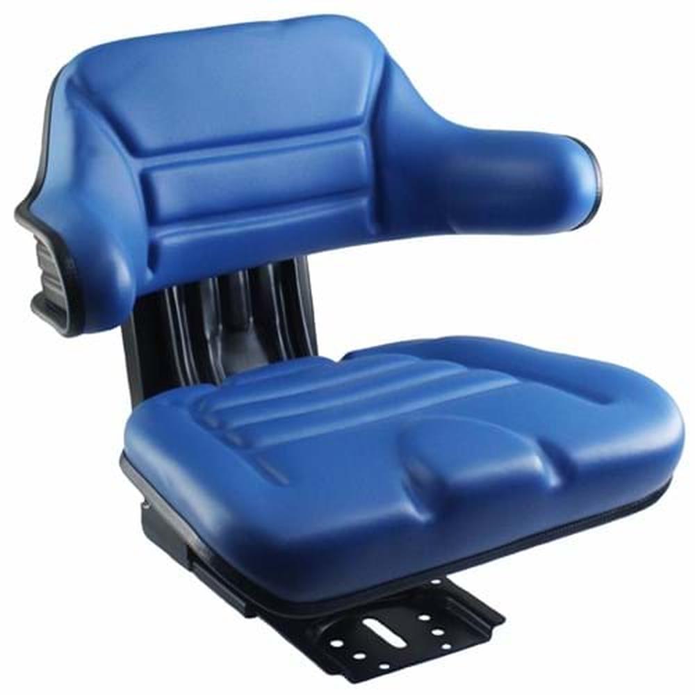 S830686-HYC Blue Wrap-Around Seat w/ Mechanical Suspension Fits Ford 2000 2100