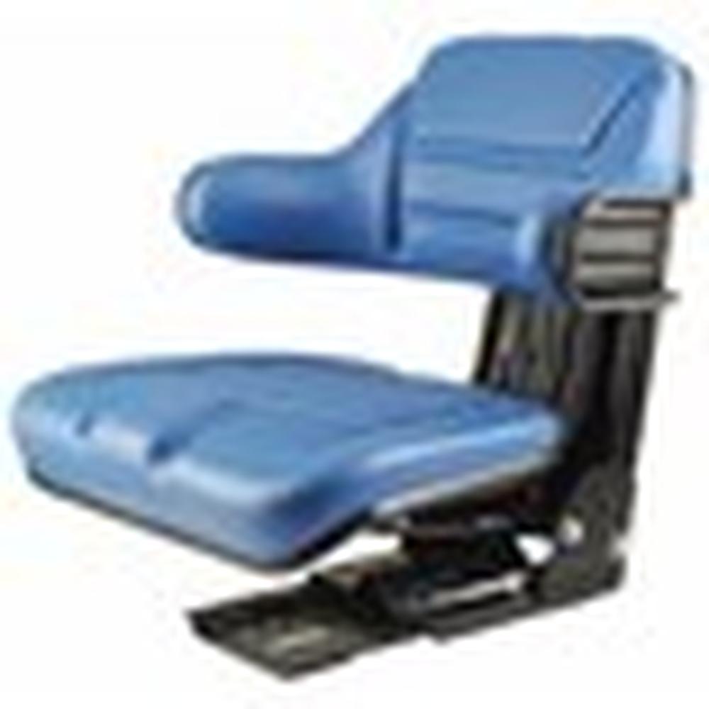 S830686-HYC Blue Wrap-Around Seat w/ Mechanical Suspension Fits Ford 2000 2100