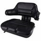 S830804-HYC Wrap-Around Seat, Black Vinyl Fits Allis Chalmers