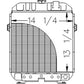 Radiator Fits Ford/New Holland Replaces SBA310100431