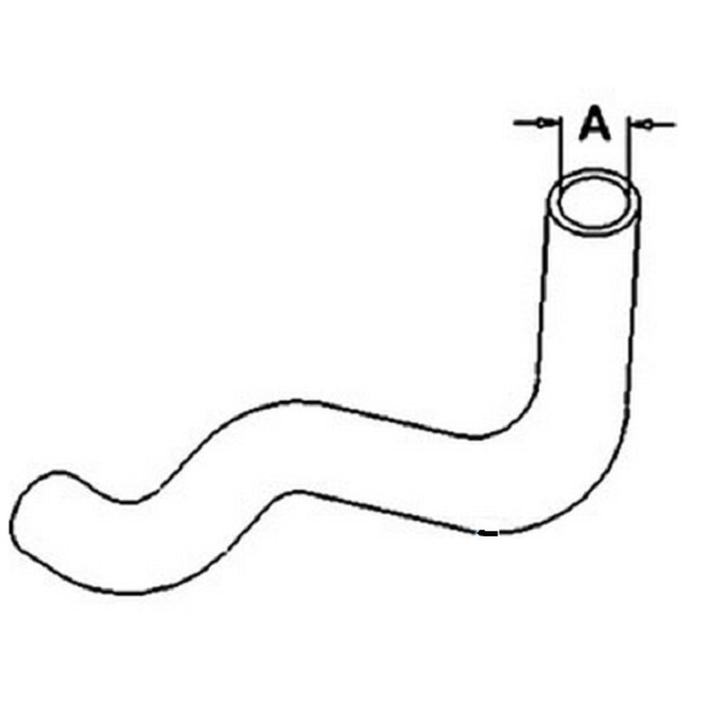 Lower Radiator Hose Fits Ford Replaces SBA310160310