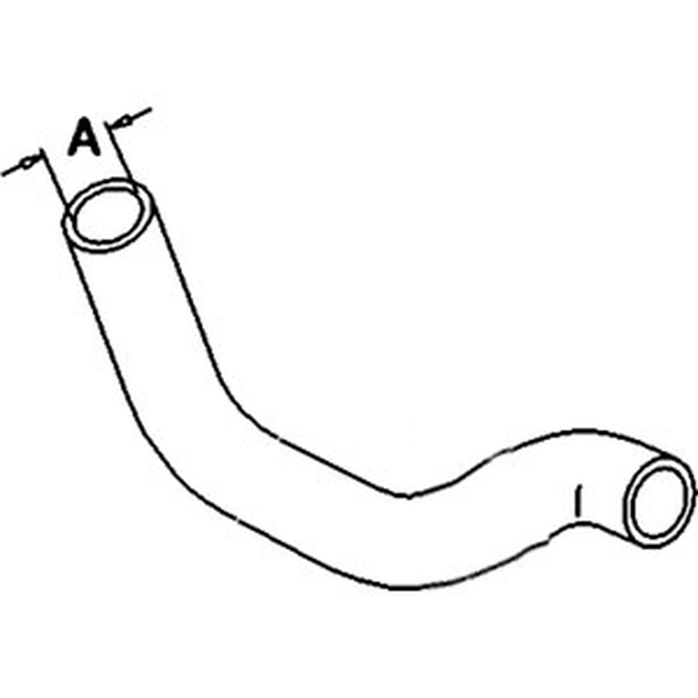 SBA310160350 Lower Radiator Hose Fits Ford/New Holland 1700 1900