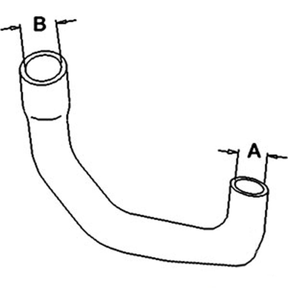 SBA310160850 Lower Radiator Hose Fits Ford New Holland 1910 Compatct Tractor