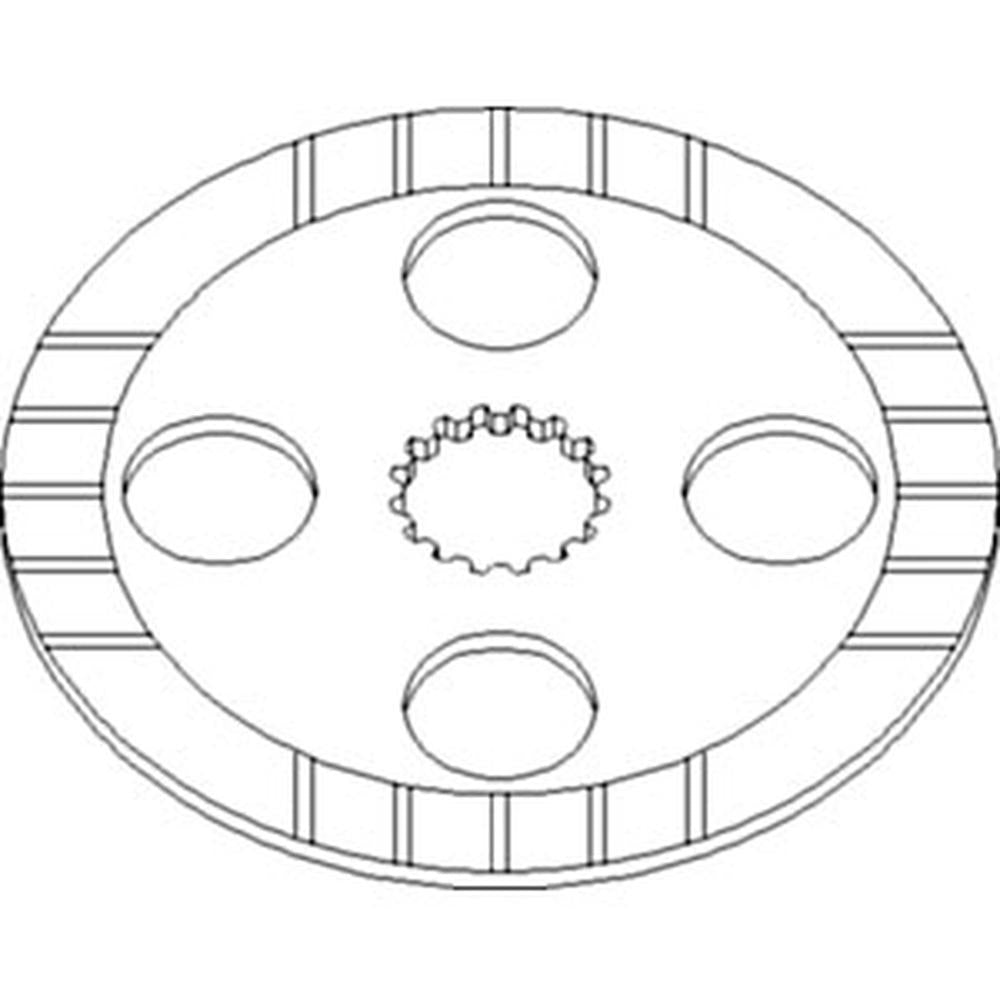 81878147 Brake Disc Fits Ford/New Holland 1720 1920 2120 3040 3045 3050 3415