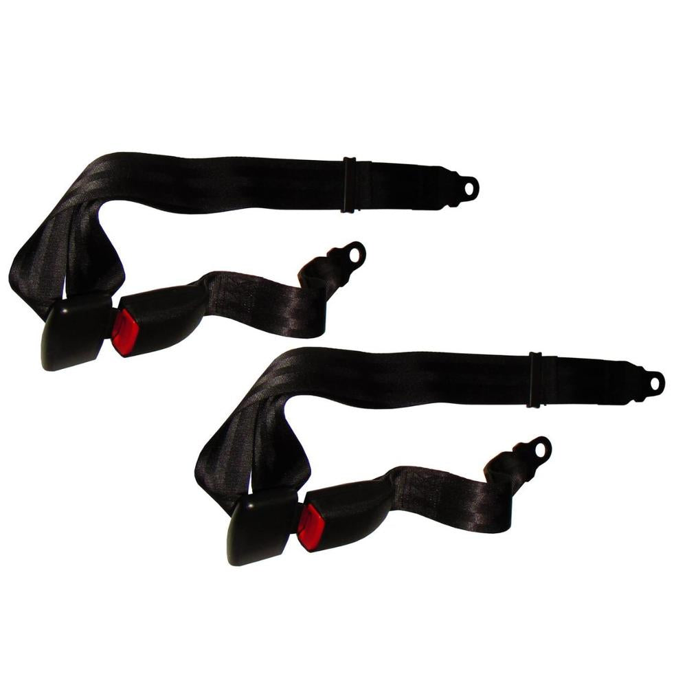 2 Pack Adjustable Seat Belt for UTV SXS Golf Cart Go Kart Go Cart 55" Length