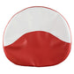 MIS006DR 19" Red & White Seat Cover Fits Massey Harris Tractor 501 541 600 601 +
