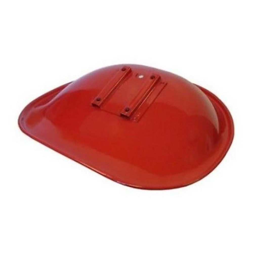 SEQ90-0002 - Red & White Vinyl Steel Pan Seat