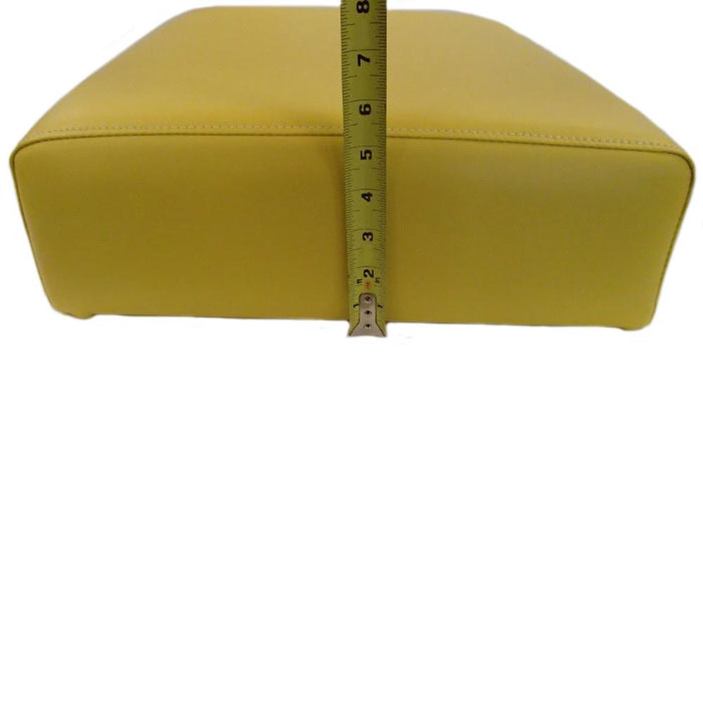 YFR3YEL Yellow Seat Cushion Fits John Deere