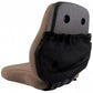 Seat Side Kick Fabric Brown Fits John Deere 8300 8200 7720 8430 9400 8400 8100