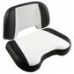 70243740 Black & White Vinyl Cushion Set Fits Allis Chalmers