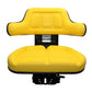 UNIVERSAL Tractor Yellow Vinyl Seat Fits John Deere 1020 2755 2940 2955 300 LB