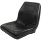 LGT100BL Black Vinyl Seat Fits John Deere 125 240 250 260 270 313 315 317 318D