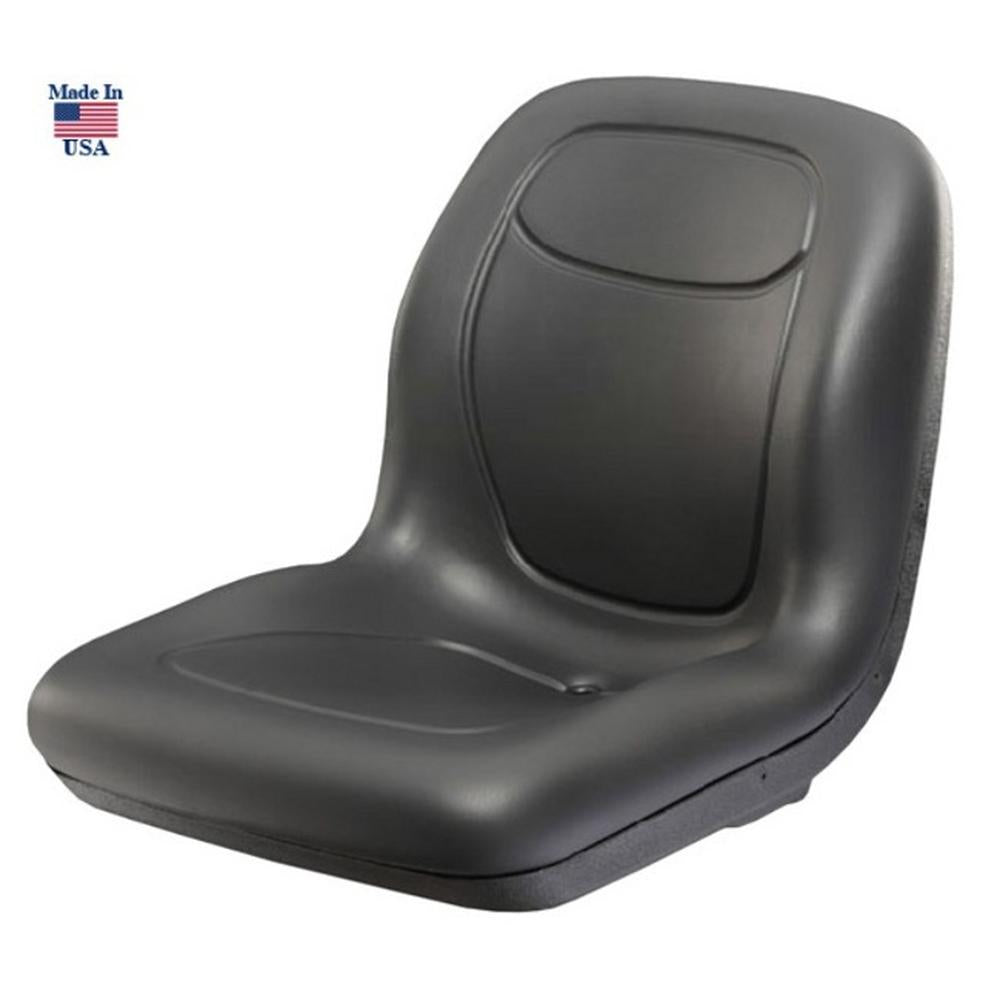 SEQ90-0107-AIC Black Vinyl Seat