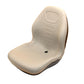 LVA10029-KH-GREY Grey Milsco High Back Seat Fits John Deere