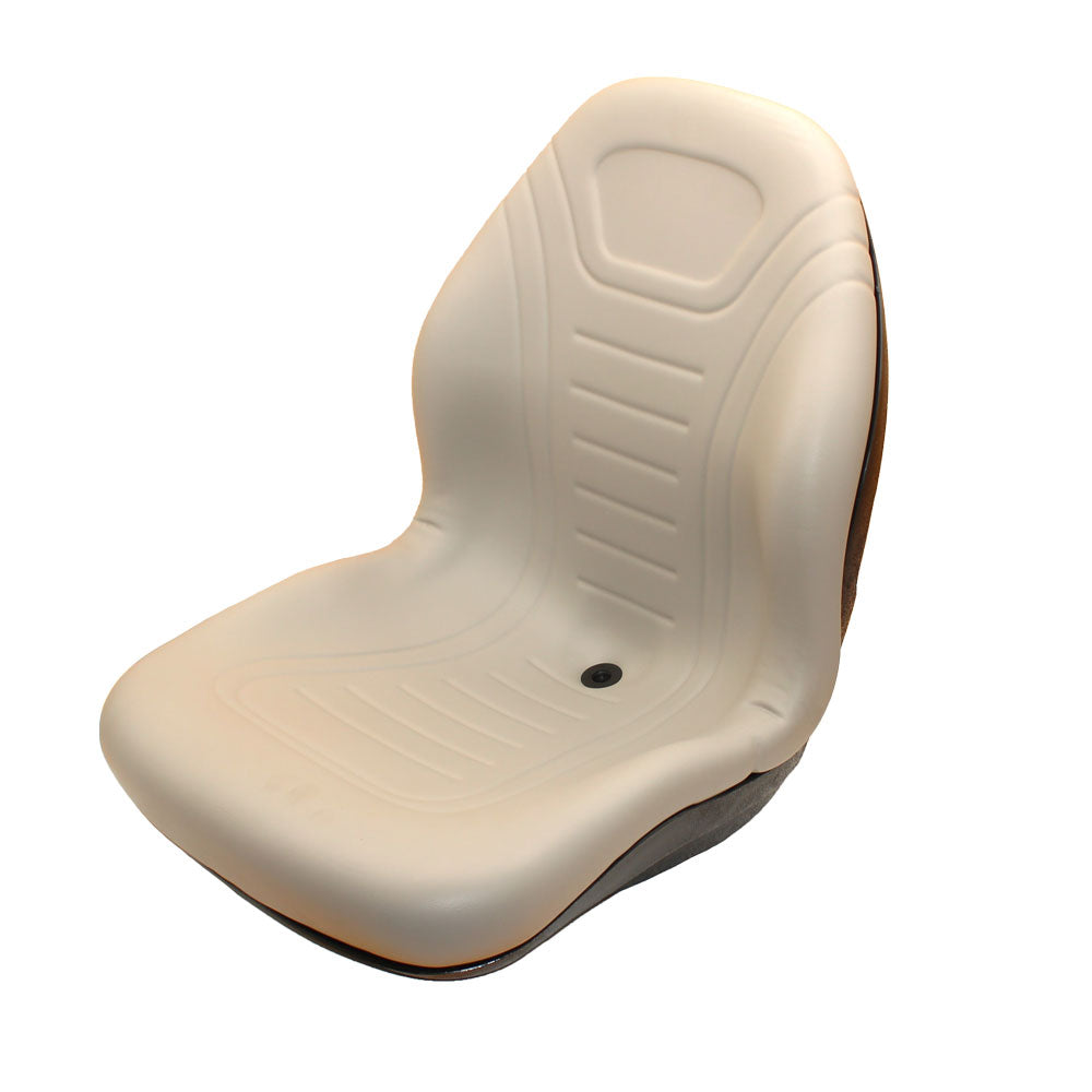 LVA10029-KH-GREY Grey Milsco High Back Seat Fits John Deere