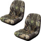(2) Camo XB180 High Back Seats Fits John Deere Gators