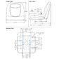 (2) Camo XB180 High Back Seats Fits John Deere Gators