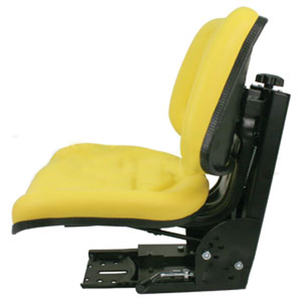 T333YL Yellow Universal Trapezoid Seat Fits Yanmar