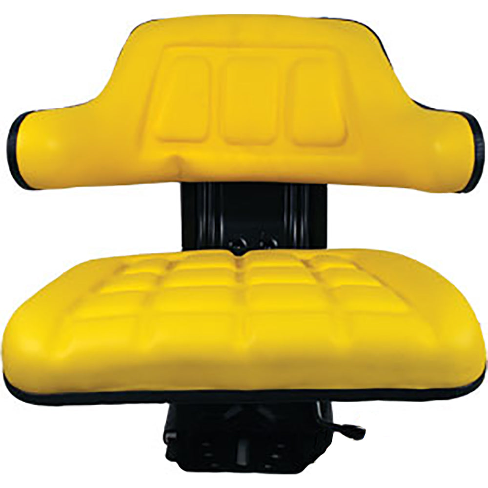 W333YL Universal Yellow Vinyl Seat Fits John Deere Models 1020 1030 1040 820 830