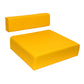AM3462T Yellow Backrest & Seat Cushion Set Fits John Deere
